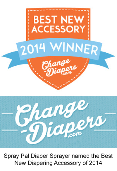 Spray Pal Diaper Sprayer named the Best New Diapering Accessory of 2014